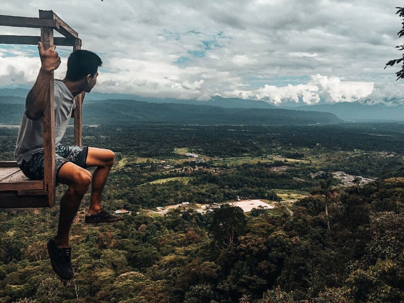 Paz Yaku viewpoint in Mera Pastaza