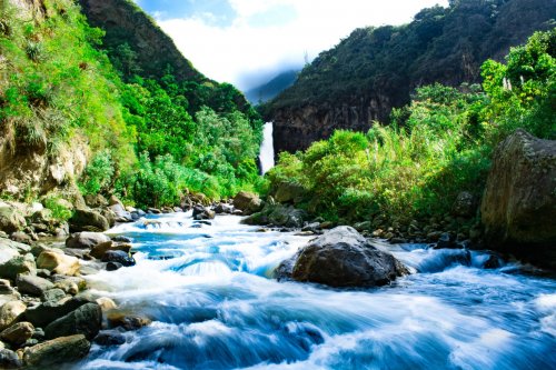 Cascadas de Ulba en Baños de Agua Santa Ecuador