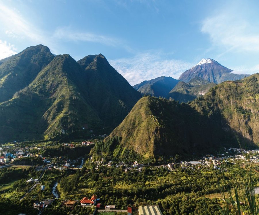 Como llegar a Baños de Agua Santa desde Montañita